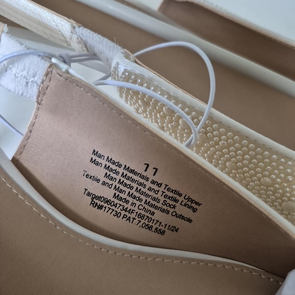 A New Day Shoes Womens Size 11 ivory‎ Milan Heel Slingback New in Box - Picture 7 of 9